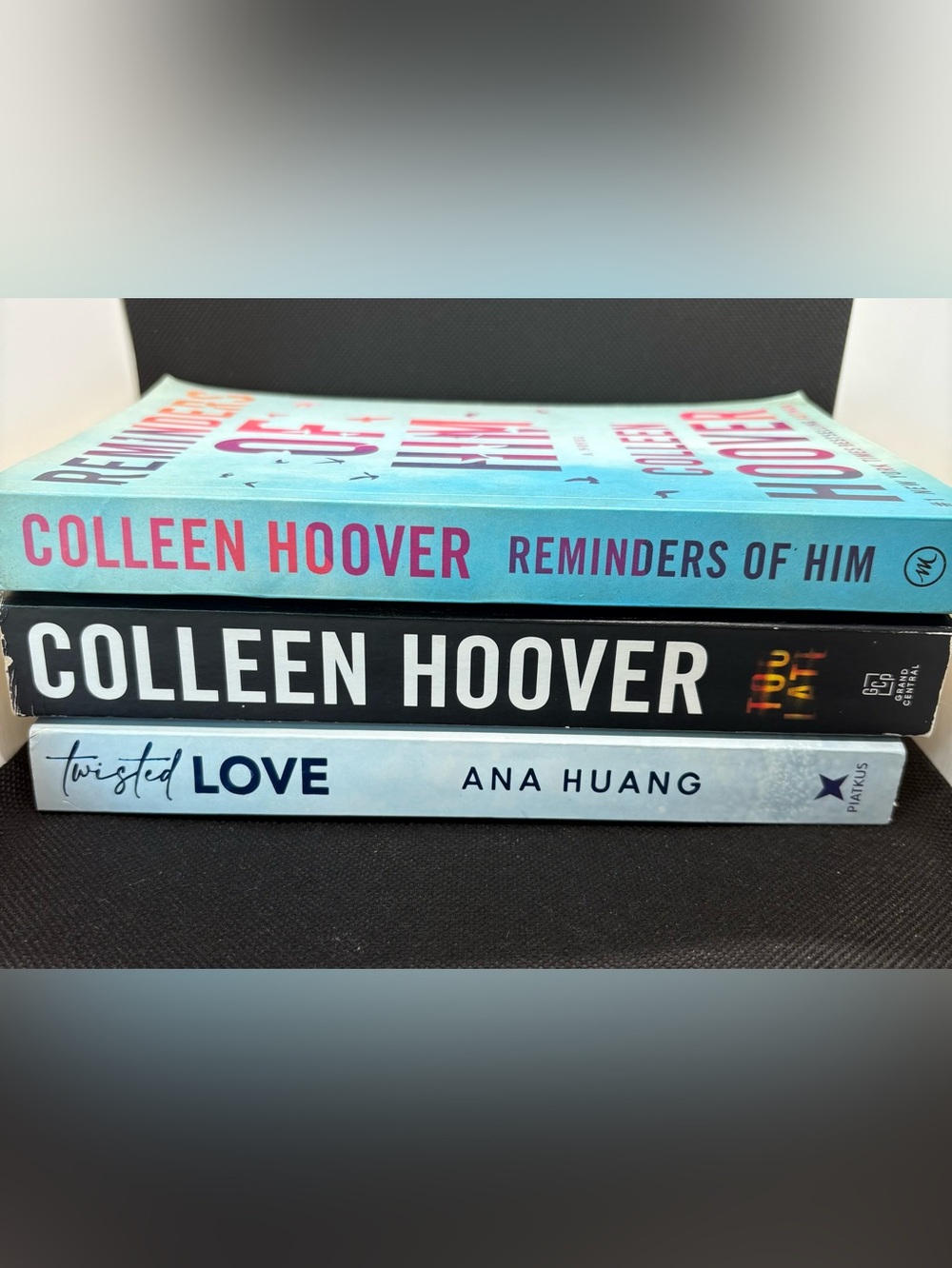 Three best seller paperback books!! 2 Colleen Hoover 1 Ana Huang